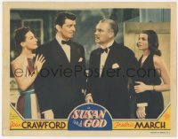 9y0850 SUSAN & GOD LC 1940 c/u of sexy Rita Hayworth, Joan Crawford, John Carroll & Nigel Bruce!