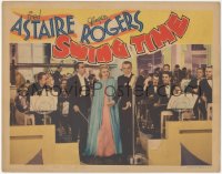 9y0853 SWING TIME LC 1936 Ginger Rogers & Fred Astaire performing w/orchestra, George Stevens, rare!