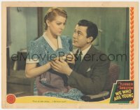 9y0893 WE WHO ARE YOUNG LC 1940 John Shelton tells worried Lana Turner he likes burnt toast!