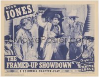 9y0902 WHITE EAGLE chapter 13 LC 1941 Buck Jones western serial, The Framed-Up Showdown!