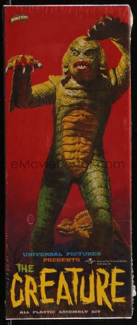 9y0328 CREATURE FROM THE BLACK LAGOON 5x13 Aurora plastic model kit 1999 build your own Gill Man!