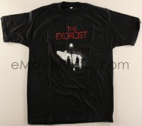 9y0334 EXORCIST t-shirt 1974 William Friedkin, Von Sydow, classic horror image from poster!