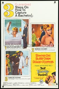 9y1723 THAT FUNNY FEELING 1sh 1965 naked Sandra Dee in tub, Bobby Darin, Donald O'Connor