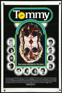 9y1730 TOMMY 1sh 1975 The Who, Daltrey, mirror image, your senses will never be the same!