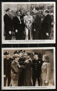 9y1431 ALL THROUGH THE NIGHT 3 8x10 stills 1942 Humphrey Bogart, Peter Lorre, Kaaren Verne!