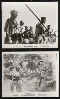 9y1383 SEVEN SAMURAI 15 8x10 stills 1956 Toshiro Mifune, by Akira Kurosawa, The Magnificent Seven!