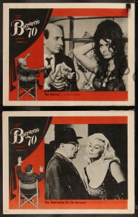 9y1047 BOCCACCIO '70 3 LCs 1962 sexy Loren, Ekberg & Schneider directed by Fellini, De Sica & Visconti!