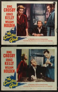 9y1024 COUNTRY GIRL 5 LCs 1954 cool images of Grace Kelly, Bing Crosby & William Holden!