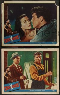 9y1051 CRISS CROSS 3 LCs 1948 Burt Lancaster, Yvonne De Carlo, Dan Duryea, film noir!