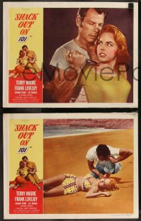 9y0992 SHACK OUT ON 101 8 LCs 1955 sexy young Terry Moore, Lee Marvin, Frank Lovejoy, Wynn!