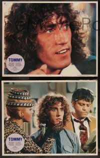 9y0996 TOMMY 8 LCs 1975 The Who, Jack Nicholson, Ann-Margret, cool rock 'n' roll images!