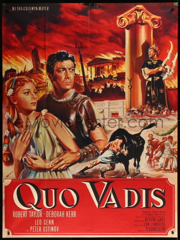 eMoviePoster.com: 9y2014 QUO VADIS French 1p R1960s different Charles ...