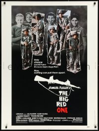 9z0307 BIG RED ONE 30x40 1980 directed by Samuel Fuller, Lee Marvin, Mark Hamill in WWII!