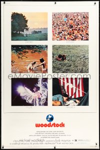 9z0050 WOODSTOCK 40x60 1970 legendary rock 'n' roll film, three days of peace, music... and love!