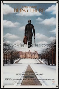 9z1234 BEING THERE int'l 1sh 1980 Peter Sellers, Shirley MacLaine, directed by Hal Ashby!