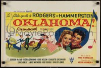 9z0297 OKLAHOMA Belgian 1956 Gordon MacRae, Shirley Jones, Rodgers & Hammerstein musical!