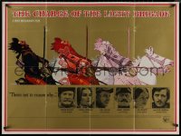 9z0387 CHARGE OF THE LIGHT BRIGADE British quad 1968 cool images of David Hemmings on horse + cast!