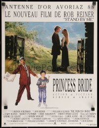 9z0636 PRINCESS BRIDE French 16x21 1988 Rob Reiner fantasy classic as real as the feelings you feel!