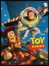 9z0643 TOY STORY French 16x22 1996 Disney & Pixar cartoon, great images of Buzz, Woody & cast!