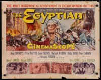 9z0675 EGYPTIAN 1/2sh 1954 Michael Curtiz, art of Jean Simmons, Victor Mature & Gene Tierney!
