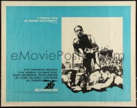9z0677 EXODUS 1/2sh 1961 Preminger, Paul Newman, art of arms reaching for rifle by Saul Bass!