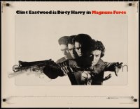 9z0704 MAGNUM FORCE 1/2sh 1973 Clint Eastwood returns as Dirty Harry in motion drawing his big gun!