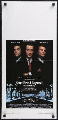 9z0505 GOODFELLAS Italian locandina 1990 Robert De Niro, Joe Pesci, Ray Liotta, Martin Scorsese!