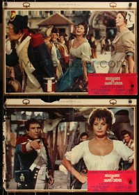 9z0542 MADAME SANS GENE set of 10 Italian 19x27 pbustas 1962 sexy Sophia Loren & Robert Hossein!