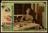 9z0580 WAYWARD WIFE Italian 14x19 pbusta 1954 La Provinciale, gorgeous adulteress Gina Lollobrigida!