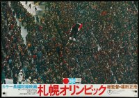 9z1067 SAPPORO WINTER OLYMPICS Japanese 29x41 1972 Masahiro Shinoda's Sapporo Orinpikku!