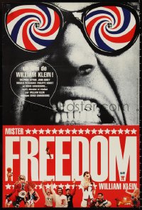 9z1133 MR. FREEDOM Japanese 1980s different image of American hero John Abbey & sexy Delphine Seyrig!