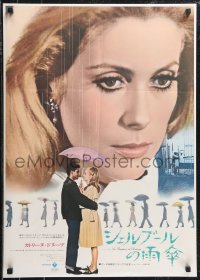 9z1185 UMBRELLAS OF CHERBOURG Japanese R1972 Catherine Deneuve, directed by Jacques Demy!