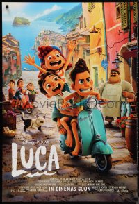 9z1365 LUCA int'l advance DS 1sh 2021 Walt Disney CGI, Jacob Tremblay in title role, fantastic image!