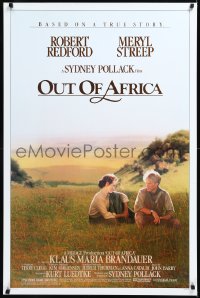 9z1399 OUT OF AFRICA 1sh 1985 Robert Redford & Meryl Streep, directed by Sydney Pollack!