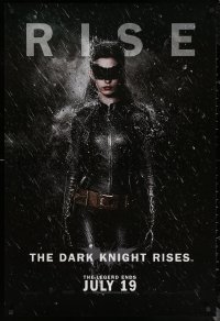 9z0070 DARK KNIGHT RISES teaser DS Singapore 2012 cool image of sexy Anne Hathaway as Catwoman, Rise!