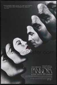 9z0110 PANDORA & THE FLYING DUTCHMAN mini poster R2019 James Mason & sexy Ava Gardner, different!