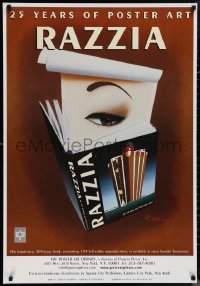 9z0276 RAZZIA 27x39 advertising poster 2007 Mickey Ross poster art compilation book!