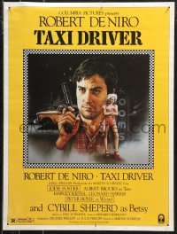 9z0372 TAXI DRIVER 18x24 video poster R1982 completely different art of Robert De Niro & Foster!