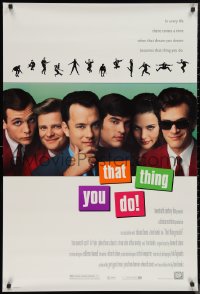 9z1464 THAT THING YOU DO DS 1sh 1996 Tom Hanks directs & stars, Liv Tyler, Steve Zahn!