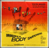 1a1691 INVASION OF THE BODY SNATCHERS 6sh 1956 classic ultimate in science-fiction, ultra rare!