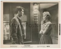 1a1557 PSYCHO 8x10.25 still 1960 c/u of Janet Leigh & Anthony Perkins, Alfred Hitchcock classic!