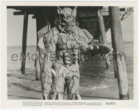 1a1562 SHE-CREATURE 8x10.25 still 1956 best close up of the wild monster from Hell under pier!