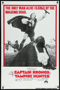 1a1094 CAPTAIN KRONOS VAMPIRE HUNTER 1sh 1974 the only man alive feared by the walking dead!