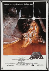 1a2330 STAR WARS style A 27x40 German commercial poster 1993 George Lucas classic, art by Tom Jung!