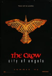 1a2458 CROW: CITY OF ANGELS teaser 1sh 1996 Tim Pope directed, believe in the power of another!
