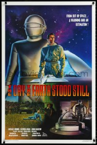 1a2465 DAY THE EARTH STOOD STILL Kilian 1sh R1994 Robert Wise, different art by Robert Rodriguez!