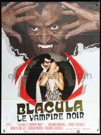 1a0271 BLACULA French 1p 1972 black vampire William Marshall is deadlier than Dracula, different!