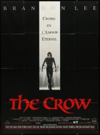 1a0282 CROW French 1p 1994 Brandon Lee's final movie, believe in angels, cool image!