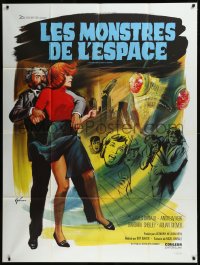 1a0374 QUATERMASS & THE PIT French 1p 1968 different Grinsson art, Five Milion Years to Earth!