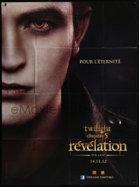 1a0397 TWILIGHT SAGA: BREAKING DAWN - PART 2 teaser French 1p 2012 Robert Pattinson as Edward Cullen!
